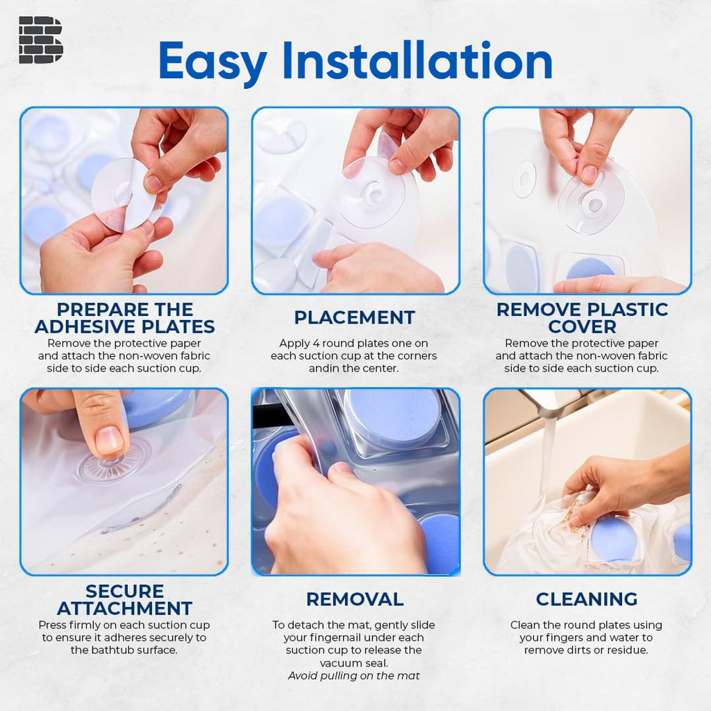 Electric Bubble Bath Mat – Portable, Waterproof & Remote-Controlled Spa Experience