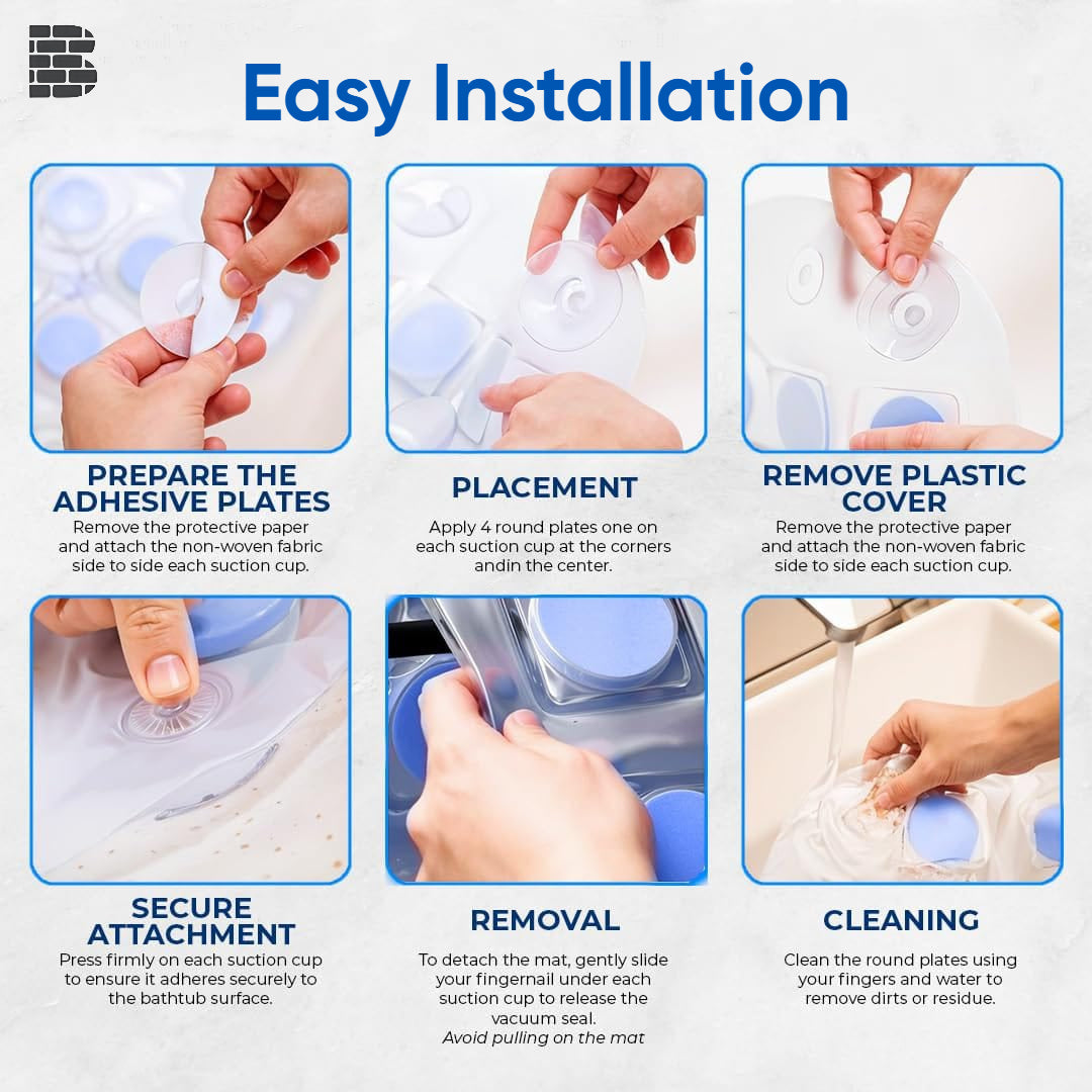 Electric Bubble Bath Mat – Portable, Waterproof & Remote-Controlled Spa Experience