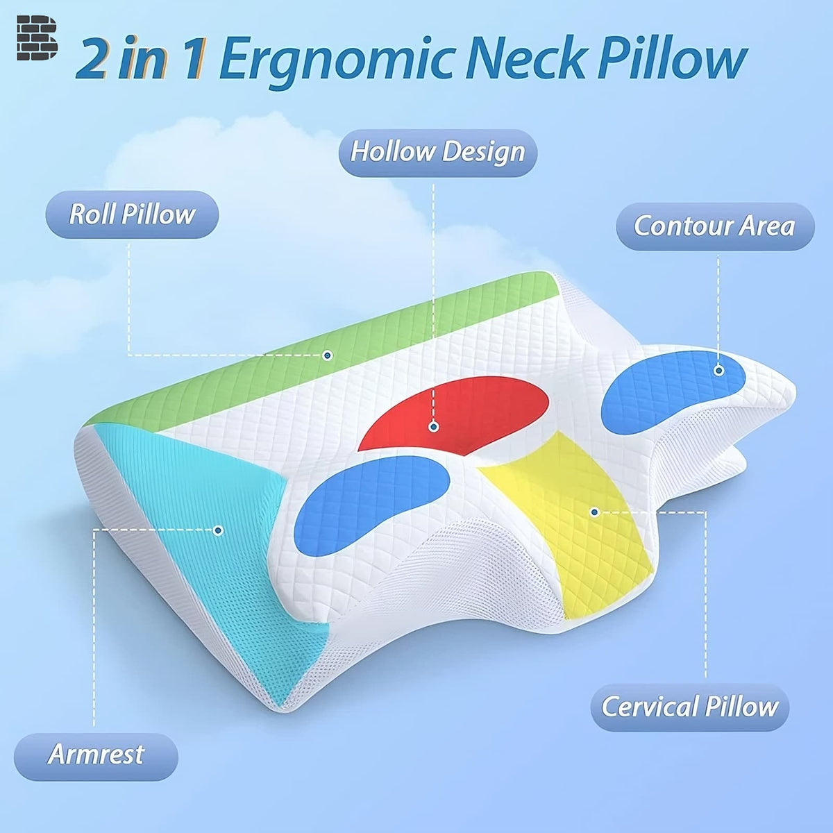 Memory Foam Cervical Pillow